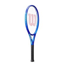 Wilson dziecięca rakieta tenisowa Ultra v5.0 26in (11-14 lat) 2025 niebieska - naciągnięta -